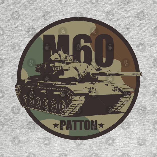 M60 Patton Tank (Small logo) by TCP
